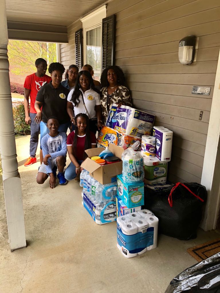 Ghanaian Women’s Association of Georgia Donates Household Supplies to Family Promise of Gwinnett County