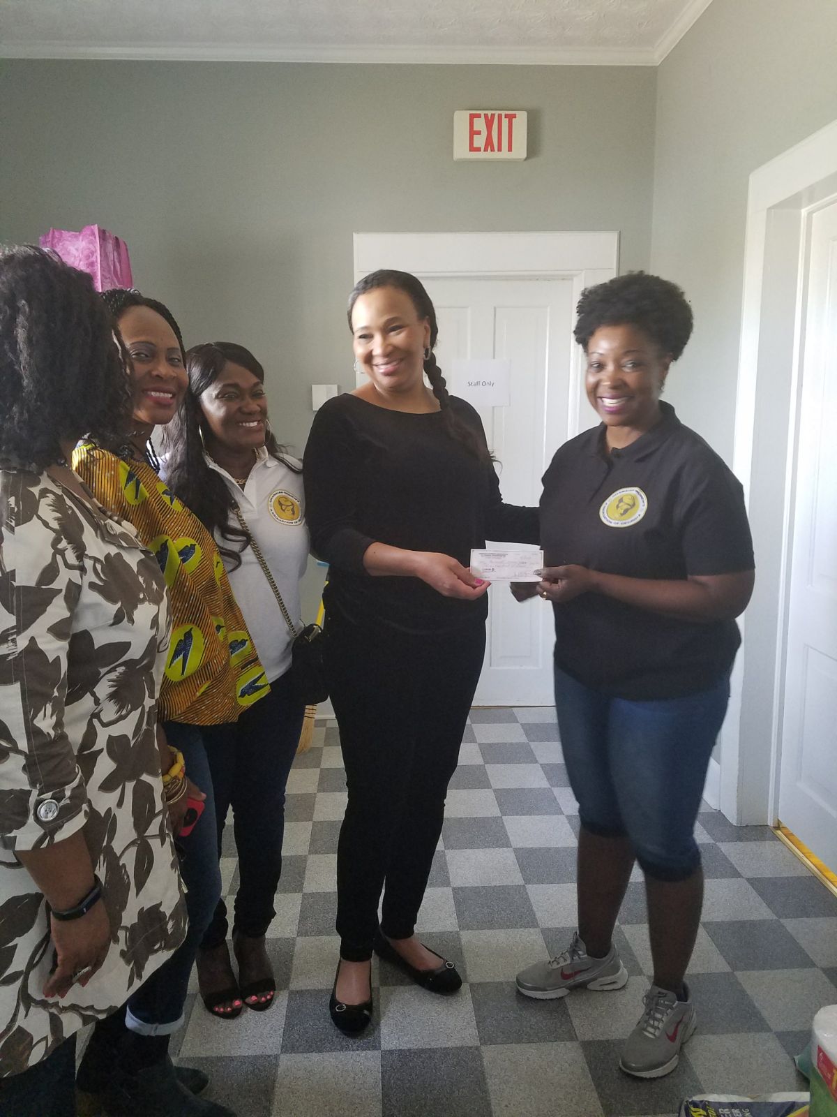 Ghanaian Women’s Association of Georgia Donates Household Supplies to Family Promise of Gwinnett County