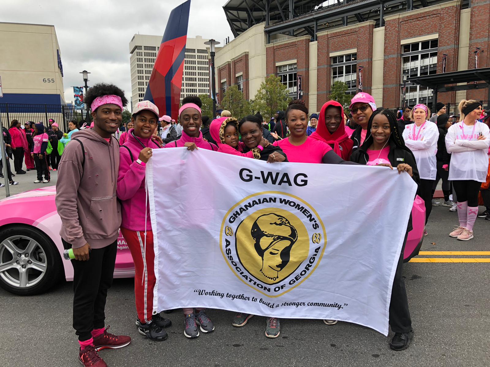 GWAG Walks With Strides Against Breast Cancer In Honor of Breast Cancer Awareness Month